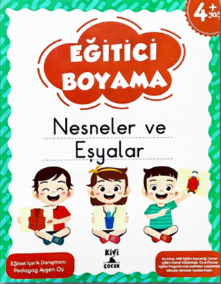 Kivi Eğitici Boyama Nesneler Ve Eşyalar