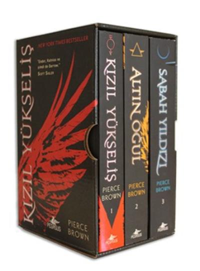 Kızıl İsyan Serisi - Özel Kutulu Set 3 Kitap Takım Pierce Brown