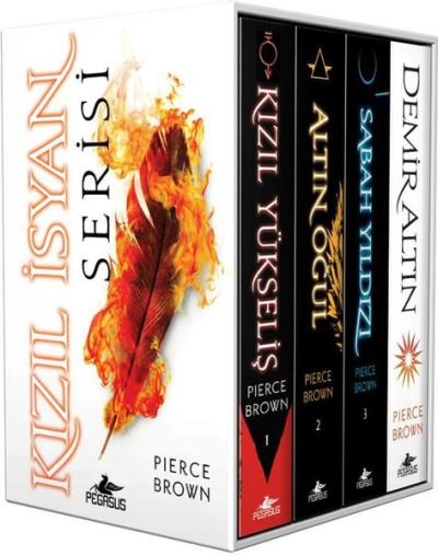 Kızıl İsyan Serisi Takım Seti - 4 Kitap Takım Pierce Brown