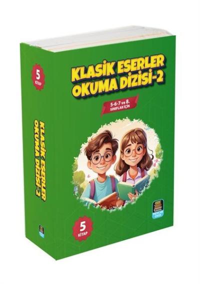 Klasik Eserler Okuma Dizisi Seti 2 - 5 Kitap Takım - 6 - 7 ve 8. Sınıf