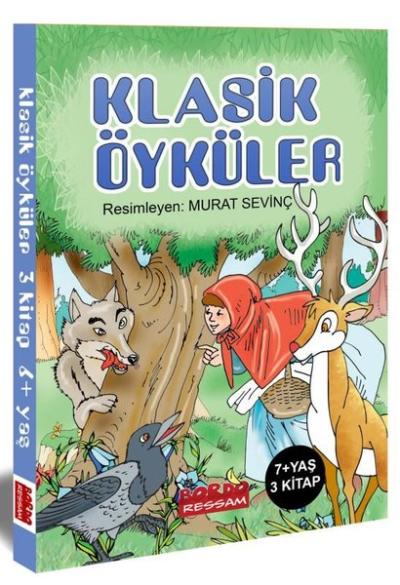 Klasik Öyküler Resimli Okumayı Öğrendim Serisi Seti - 3 Kitap Takım
