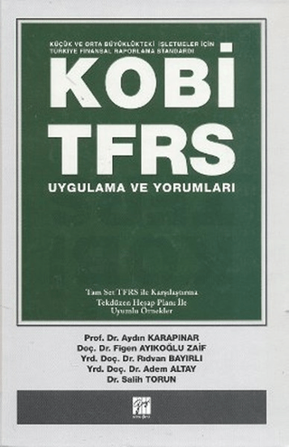KOBİ - TFRS Uygulama ve Yorumları (Ciltli)