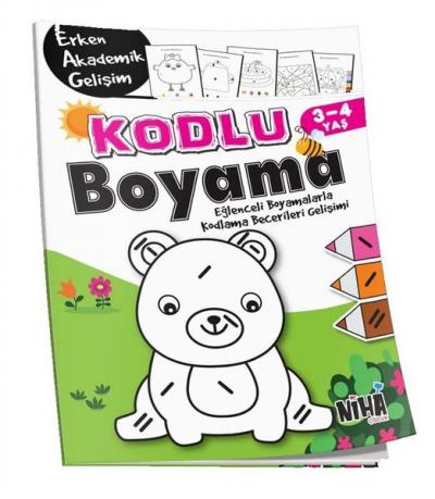 Kodlu Boyama 3 - 4 Yaş