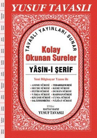 Kolay Okunan Sureler - Yasin-i Şerif (Cami Boy) (CB01) %35 indirimli Y