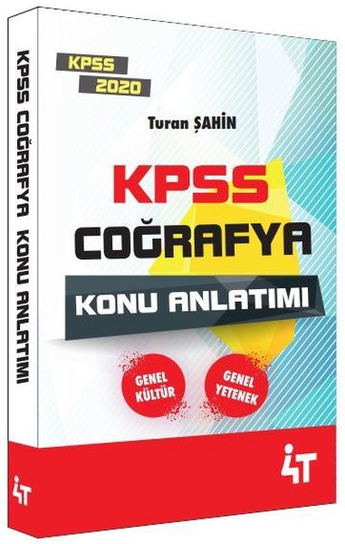KPSS 2020 Coğrafya Konu Anlatımı Turan Şahin