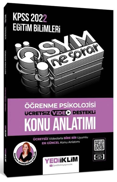 KPSS 2022 Ösym Ne Sorar Öğrenme Psikolojisi Video Destekli Konu Anlatı