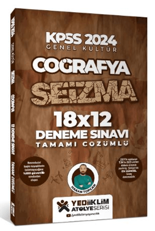 KPSS 2024 Genel Kültür Coğrafya Seizma 18X12 Tamamı Çözümlü Deneme Sınavı