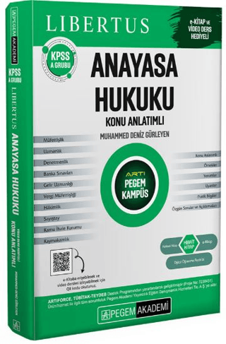 KPSS A Grubu Anayasa Hukuku Konu Anlatımlı
