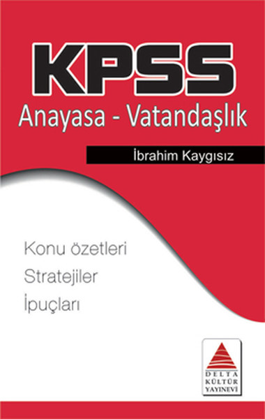 KPSS Anayasa- Vatandaşlık Strateji Kartları %15 indirimli İbrahim Kayg