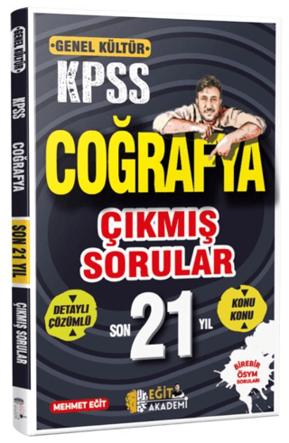 KPSS Coğrafya Son 21 Yıl Çıkmış Sorular