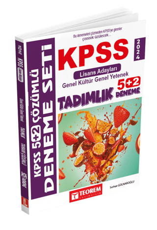 KPSS Genel Kültür - Genel Yetenek Çözümlü 5 + 2 Deneme Lisans Adayları İçin