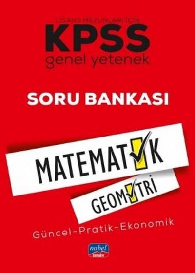 KPSS Lisans Mezunları İçin Genel Yetenek Matematik-Geometri Soru Banka