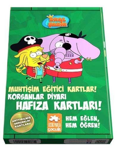 Muhtişim Eğitici Kartlar! - Korsanlar Diyarı Hafıza Kartları! Kolektif