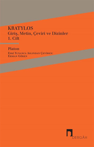 Kratylos 1. Cilt Platon (Eflatun)