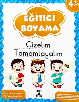 Ktb Kivi Eğitici Boyama Çizelim Tamamlayalim
