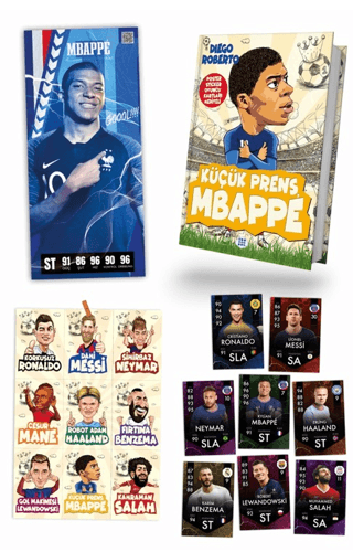 Küçük Prens Mbappe - Efsane Futbolcular (Ciltli) Diego Roberto