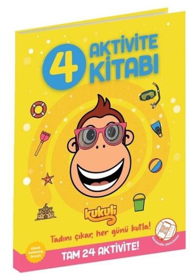 Kukuli Aktivite Kitabı - 4 Serhat Akdeniz