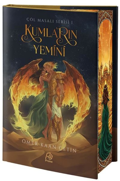 Kumların Yemini - Çöl Masalı - Yan Boyamalı (Ciltli)
