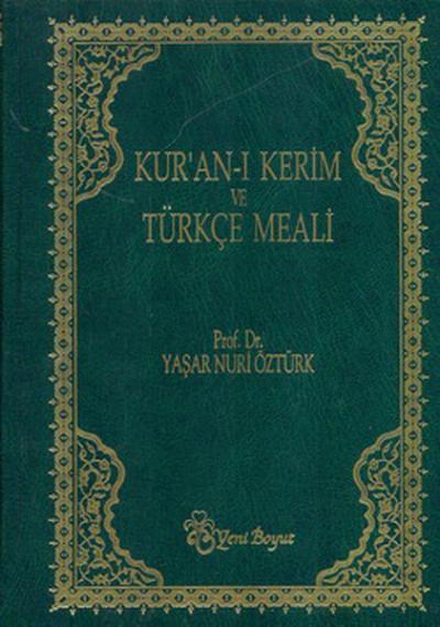 Kur'an-ı Kerim ve Türkçe Meali (Metinli Büyük Boy) %25 indirimli Yaşar