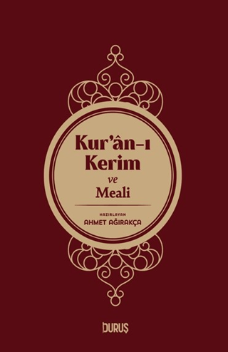 Kur'an-ı Kerim ve Meali (Orta Boy) (Ciltli)