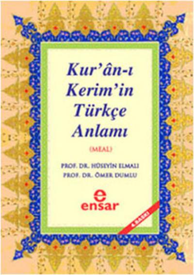 Kuran-ı Kerim'in Türkçe Meali %28 indirimli Hüseyin Elmalı