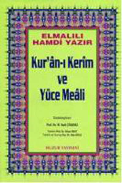 Kuran'ı Kerim ve Meali-Rahle Boy -Yeşil %30 indirimli Kolektif