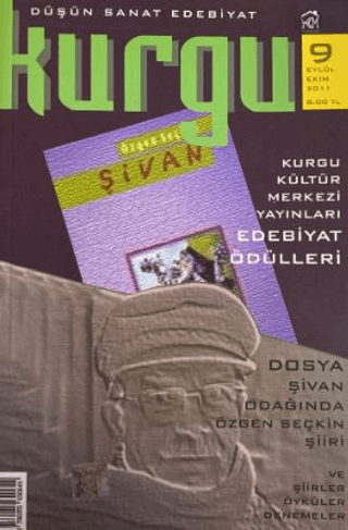 Kurgu Düşün Sanat Edebiyat Dergisi Sayı: 9 Eylül - Ekim 2011