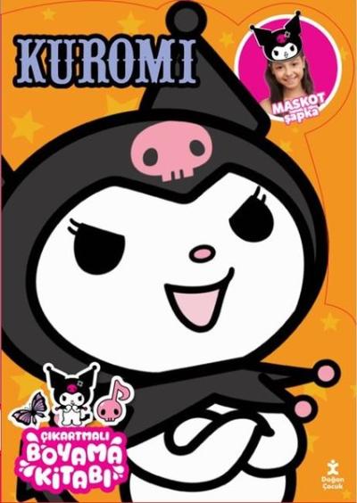 Kuromi - Çıkartmalı Boyama Kitabı - Maskot Şapka Kolektif