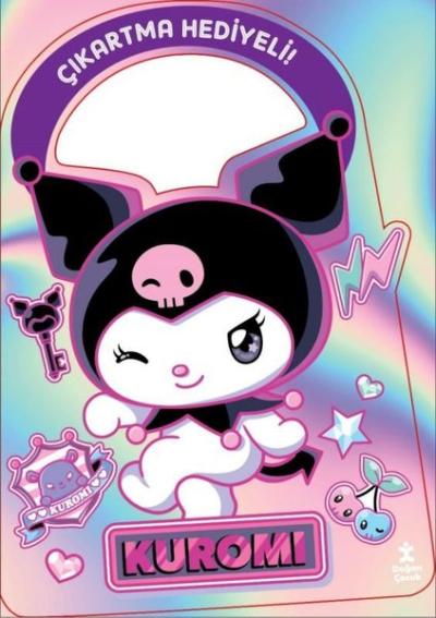 Kuromi Işıltılı Çantam Boyama Kitabı