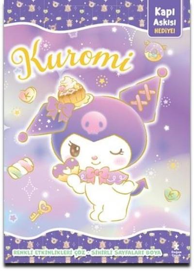 Kuromi - Parıltılı Etkinlikler Kitabı - Kapı Askısı Hediye! Kolektif