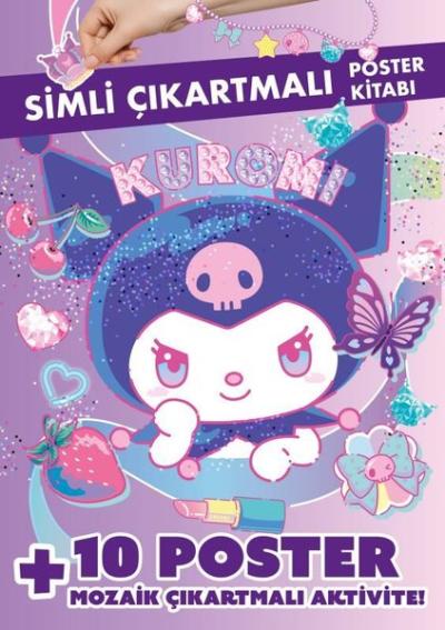 Kuromi Simli Çıkartmalı Poster Kitabı Kolektif