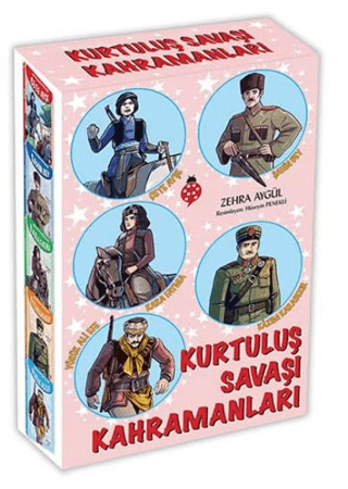 Kurtuluş Savaşı Kahramanlari Seti (5 Kitap Takım) Zehra Aygül