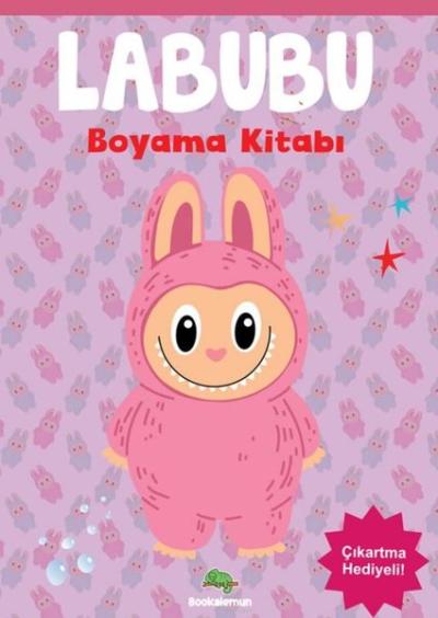 Labubu Boyama Kitabı - Çıkartma Hediyeli!