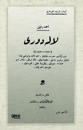 Lale Devri (Osmanlıca)