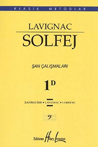Lavignac Solfej 1D (Küçük Boy)