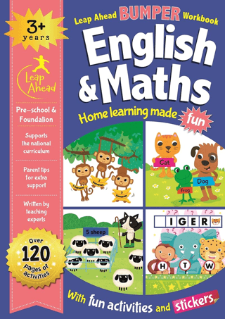 Leap Ahead Bumper Workbook: 3+ Years English and Maths
