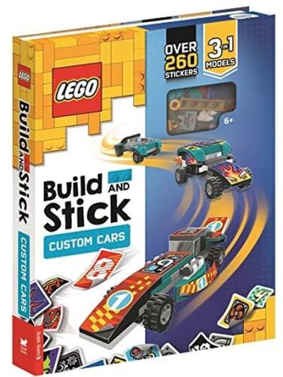 LEGO Build and Stick Custom Cars (Ciltli)