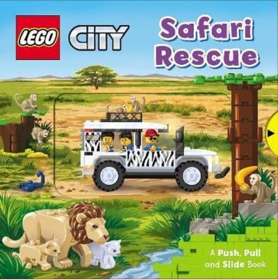 LEGO City Safari Rescue: A Push Pull and Slide Book (LEGO City. Push P