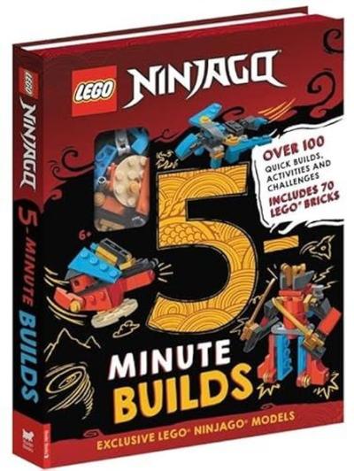LEGO Ninjago Five-Minute Builds (Ciltli)