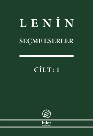 Lenin Seçme Eserler Cilt: 1