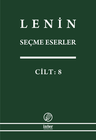 Lenin Seçme Eserler Cilt: 8