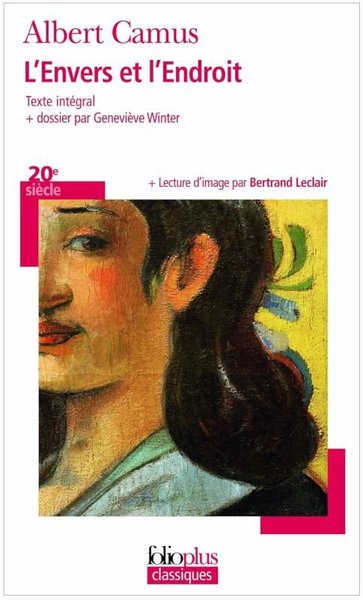 L'envers et l'endroit Albert Camus