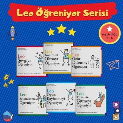 Leo Öğreniyor Serisi (6 Kitap Takım) Jane Whelen Banks
