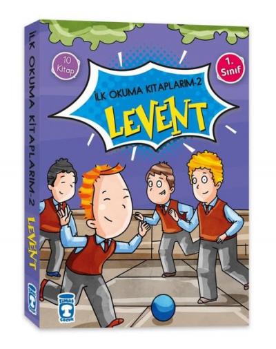 Levent - İlk Okuma Kitaplarım 2 (1. Sınıf 10 Kitap Set) Mustafa Orakçı
