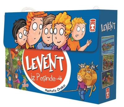 Levent İz Peşinde 4 Seti-5 Kitap Takım