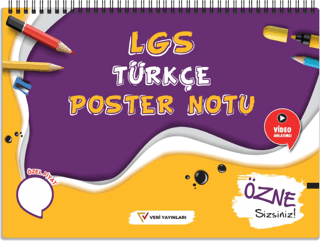 LGS Türkçe Poster Notu