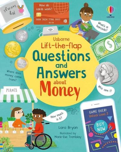 Lift-the-flap Questions and Answers about Money (Ciltli)