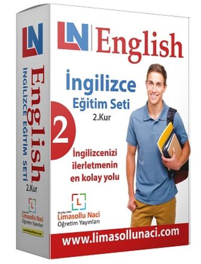 Limasollu Naci 2. Kur İngilizce Eğitim Seti (Ciltli)