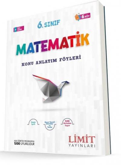 Limit 6.Sınıf Matematik Konu Anlatım Föyleri