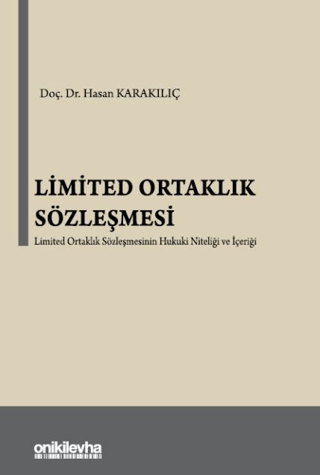 Limited Ortaklık Sözleşmesi (Ciltli)